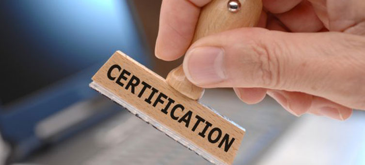 Certification